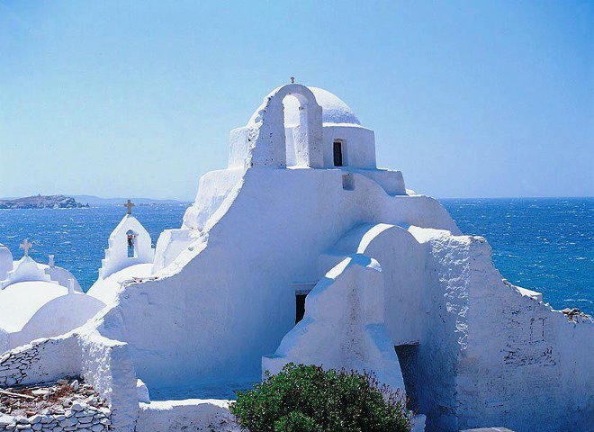 Greek Isles Iconic Architecture 